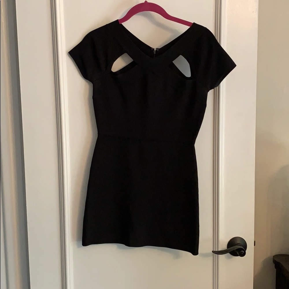 BCBG mini bondage dress